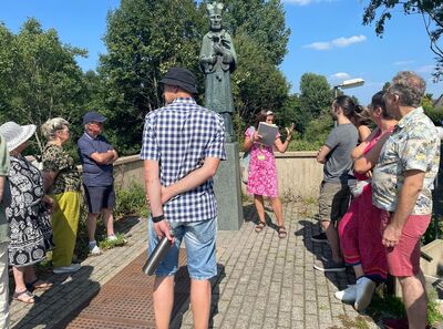Bei der Skulp-Tour